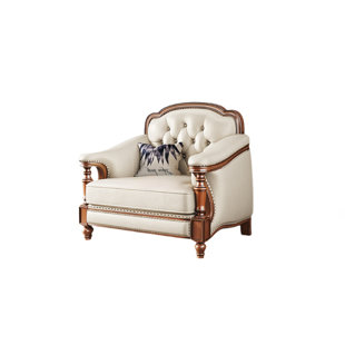 GEMEZO Leather Armchair