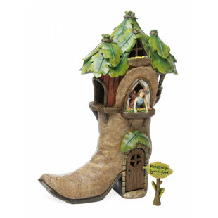 TRINX Woodland Knoll Plastic Fantasy & Sci-Fi Fairy Garden