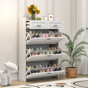 HOKKU DESIGNS 50 Pair Shoe Storage Cabinet