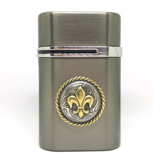 CIGAR CUTTERS BY JIM Stainless Steel Lighter