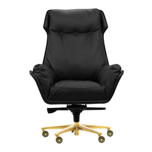 Kinnls Austin Ergonomic Genuine Leather Executive Chair