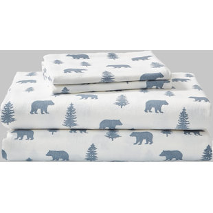 SELUZA 100% Cotton Machine Braided Print Sheet Set