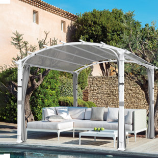 COOS BAY 11 Ft. W x 11 Ft. D Pergola with Canopy