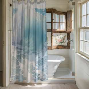 MENTIONEDYOU Abstract Shower Curtain