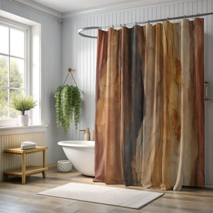 MENTIONEDYOU Abstract Shower Curtain