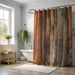 MENTIONEDYOU Abstract Shower Curtain