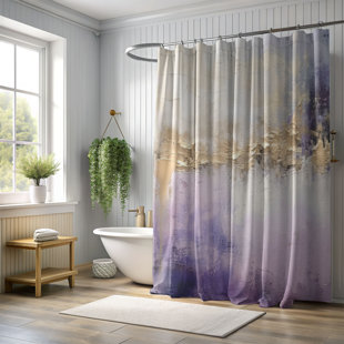 MENTIONEDYOU Abstract Shower Curtain