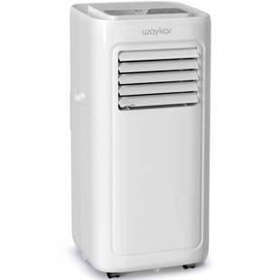 WAYKAR Portable Air Conditioner, 9000 BTU 3-in-1 Quiet AC Unit with Fan & Dehumidifier