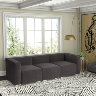 YORKHOMO Monica 97'' Upholstered Sofa