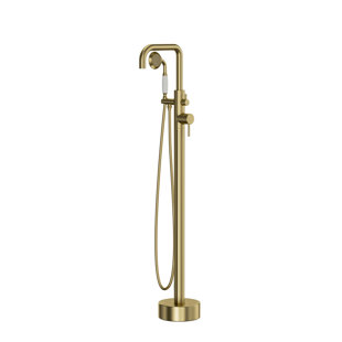 ARRISEA 1 Handle Floor Clawfoot Tub Faucet with Diverter