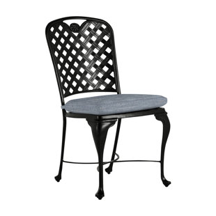 SUMMER CLASSICS Provance Outdoor Dining Side Chair with Cushion