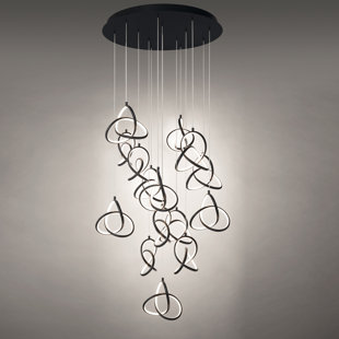 DWELED Vornado Round 15 - LED Light Pendant