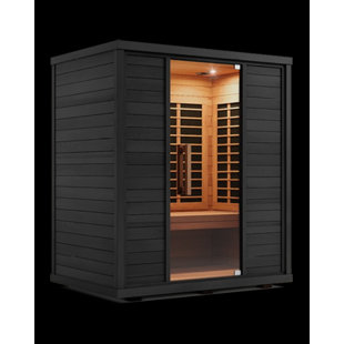 SUN HOME SAUNAS Sun Home Equinox™ 3-Person Full-Spectrum Infrared Sauna