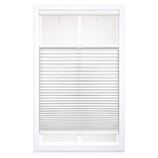 SYMPLE STUFF EcoHome 1.5 inch Cordless Semi-Sheer Light Filtering Top Down Bottom Up Cellular Shade