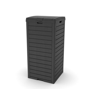 EMPERIC DESIGN Resin Manual Lift Trash Can - 31 Gallons