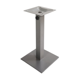 BFM SEATING Margate 16" Square Table Base, Dining Height