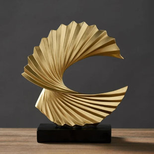 HOUSE OF AVANA Modern Decorative Abstract Sculpture for Office Desk Home Decor