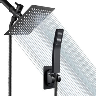 INSALER Rain Shower Head With Handheld Spray