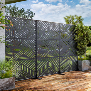 DOVELINA Outdoor Metal Privacy Screen