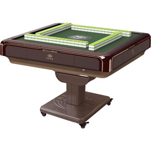 USAMJTABLE Automatic Mahjong Table Foldable Style with 40mm Tiles Hard Cover Included