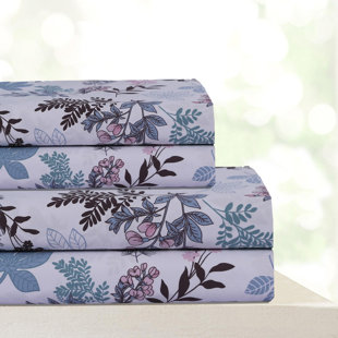 HOME SWEET HOME DREAMS 400 Thread Count Egyptian Quality Cotton Printed Sheet Set