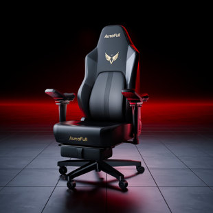 Autofull M6 Gaming Chair with Heated Cushion and Ergonomics Auto Dynamic Tracking Lumbar Support