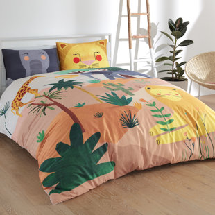 ROOKIE HUMANS In the Savanna 100% Cotton Duvet & Pillowcase Set