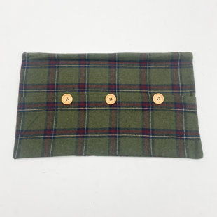 ALPEN HOME Fabiola Green Rectangular Scatter Cushion Cover