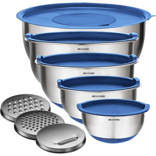 Belwares 5 Piece Stainless Steel Bakeware Set (Set of 3)