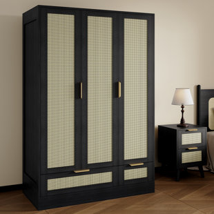 DREAMS LIVING LTD Boho 3 Door Manufactured Wood Wardrobe