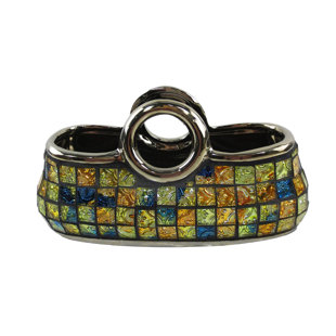 DOLCE MELA Purse Flower Vase