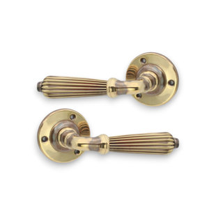 SPIRA BRASS Regency Door Handle