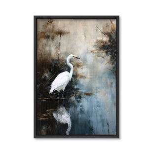 R2H MODERN Egret In Lake