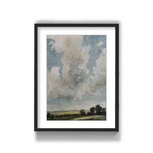 R2H MODERN Surreal Vistas: Abstract Realism Of Hills And Cloudy Skies