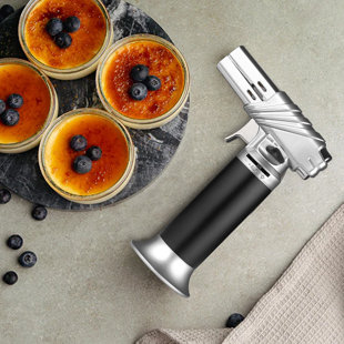 BRING HOME FURNITURE BBQ Torch Handheld Butane Torch For Welding, Cooking, Barbecue, Baking