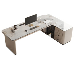 ICOOL APPLIANCES L-Shaped Executive Desk
