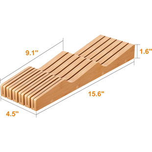 Toledo Bath & Kitchen Drawer Knife Block