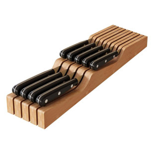 Toledo Bath & Kitchen Drawer Knife Block