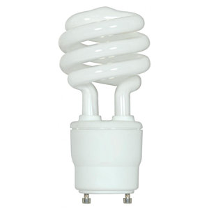 SATCO LIGHTING 18 Watt T2 Shaped GU24 Base Compact Fluorescent Bulb