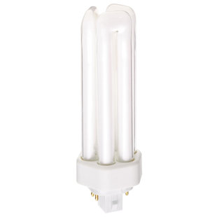 SATCO LIGHTING Single 32 Watt T4 Shaped Gx24q-3 Base Compact Fluorescent Bulb