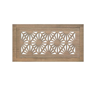 MAGNETIC STELLARAIR VENTS Hardwood Floor Flush Magnetic Register - Sunburst Design