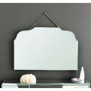 ETTA AVENUE™ TEEN Adaline Curved Rectangle Beveled Mirror
