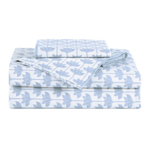 SOUTHERN TIDE Novogratz by Utica Long Stem Lotus Sheet Set