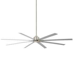 MINKA AIRE 84" Xtreme 8 - Blade Outdoor Standard Ceiling Fan with Remote Control