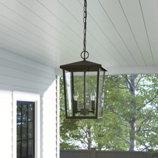 LAUREL FOUNDRY MODERN FARMHOUSE® Siena 2 - Light Outdoor Hanging Lantern