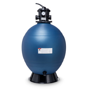 NORTHLIGHT SEASONAL 26-Inch Top Mount Swimming Pool Sand Filter with 6-Way Valve