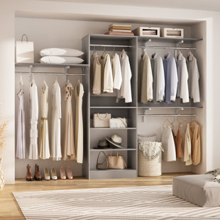 EBERN DESIGNS Susse 20-96'' W Closet System Starter Kit