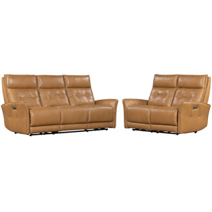 PARKER LIVING Gershwin 2 - Piece Leather Living Room Set