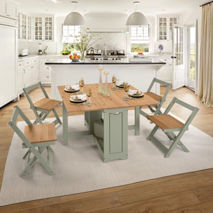 BRAMBLY COTTAGE Palmateer 4 - Person Dining Set