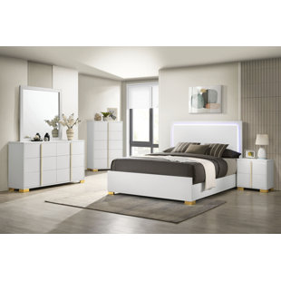 MERCER41 Sabrielle 5 Piece Bedroom Set